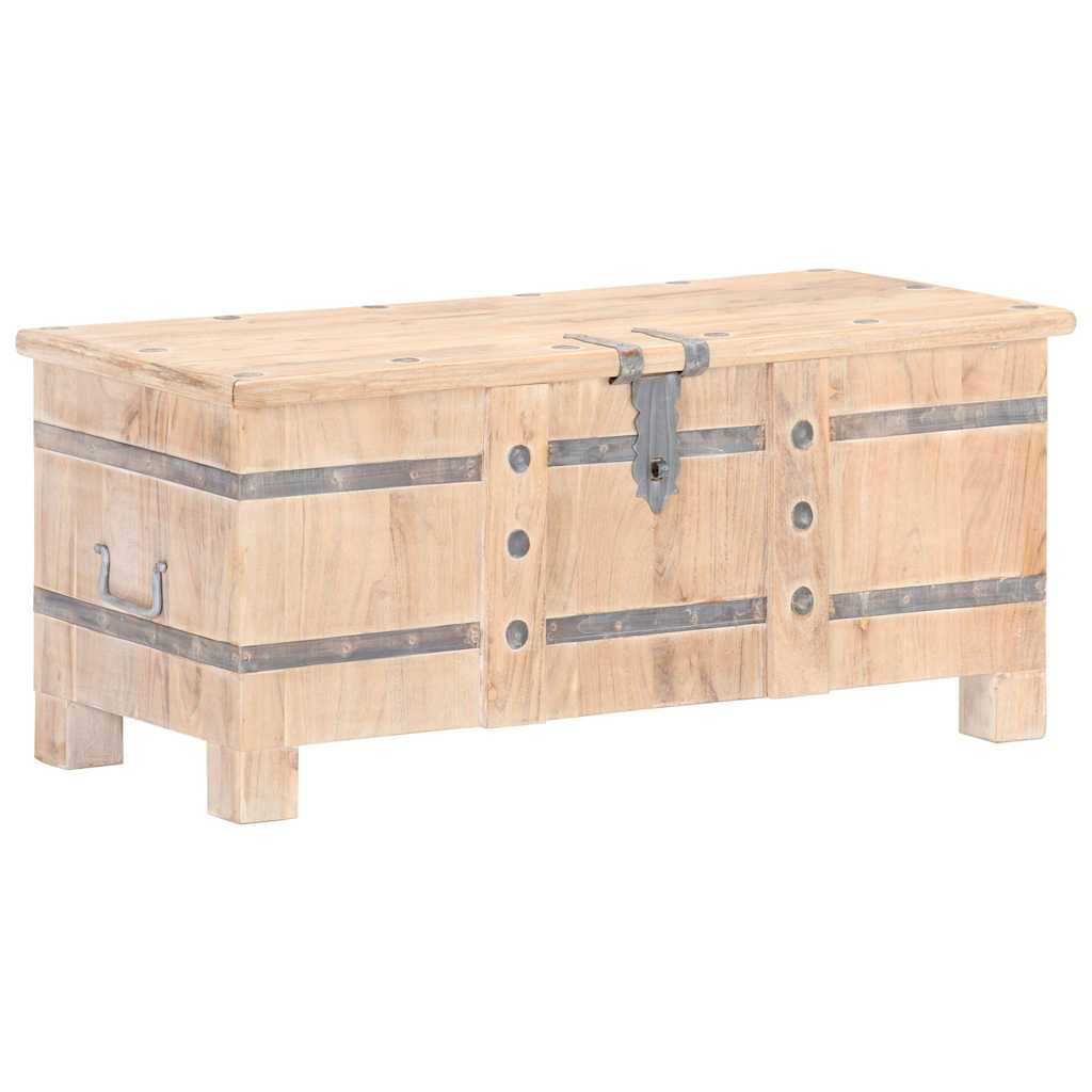 289638 vidaXL Chest 90x40x40 cm Solid Acacia Wood