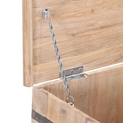 289638 vidaXL Chest 90x40x40 cm Solid Acacia Wood