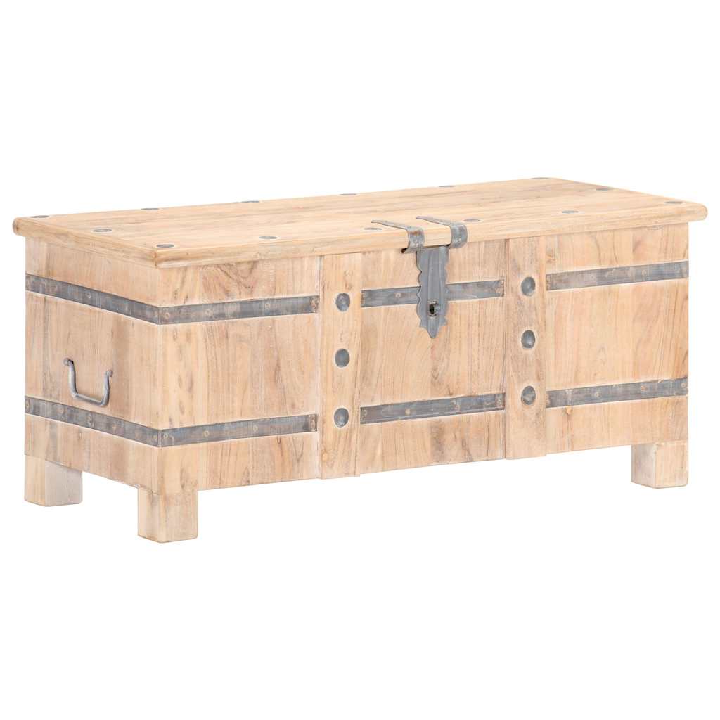 289638 vidaXL Chest 90x40x40 cm Solid Acacia Wood