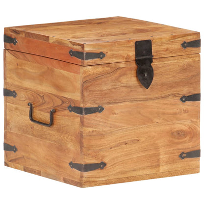 289639 vidaXL Chest 40x40x40 cm Solid Acacia Wood