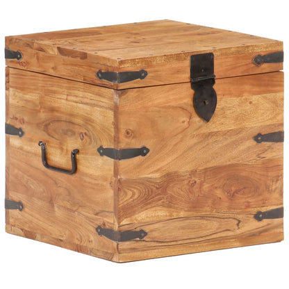 289639 vidaXL Chest 40x40x40 cm Solid Acacia Wood