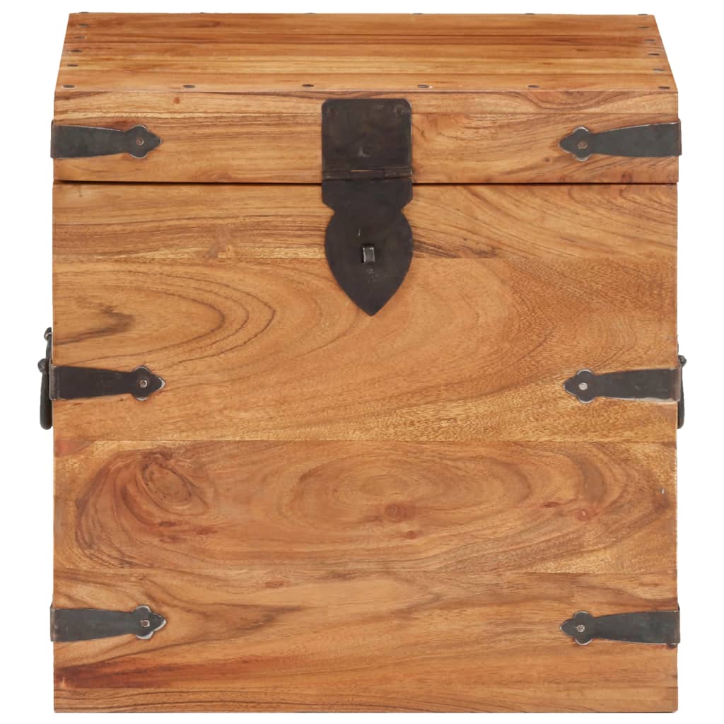 Chest | Natural wood | Solid Acacia wood | Small | Chest | Square