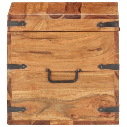 Chest | Natural wood | Solid Acacia wood | Small | Chest | Square