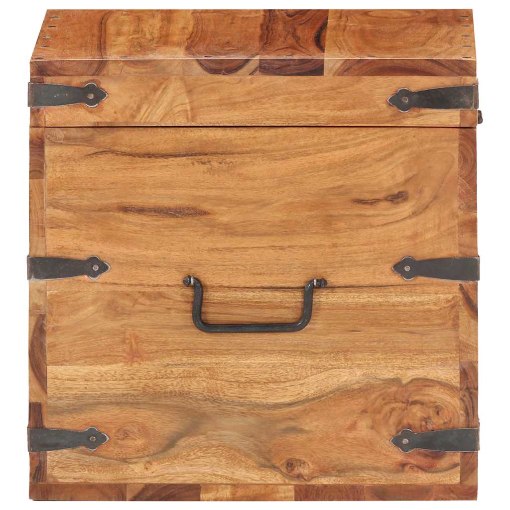 289639 vidaXL Chest 40x40x40 cm Solid Acacia Wood