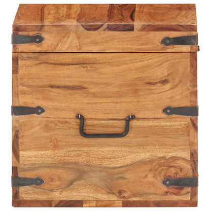 289639 vidaXL Chest 40x40x40 cm Solid Acacia Wood