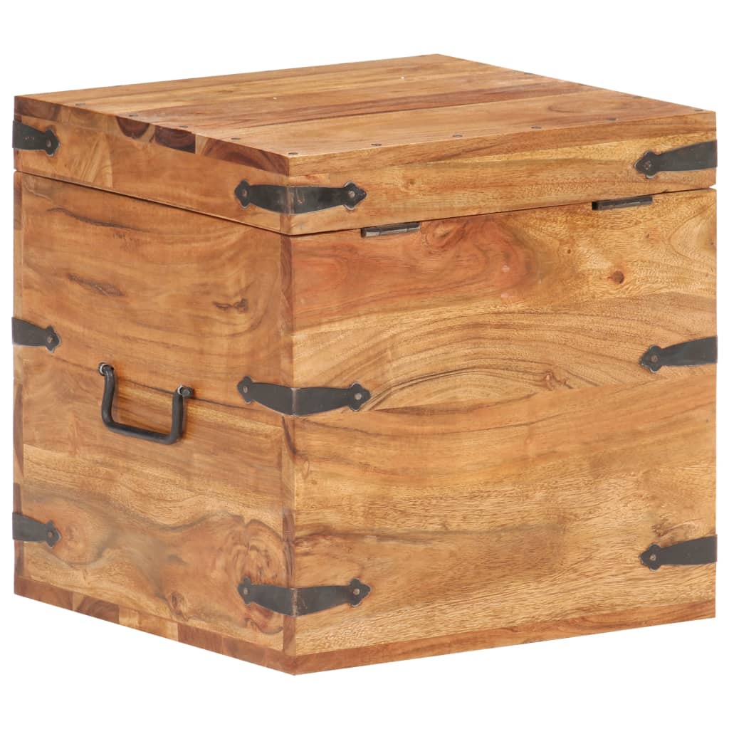 289639 vidaXL Chest 40x40x40 cm Solid Acacia Wood