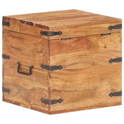 289639 vidaXL Chest 40x40x40 cm Solid Acacia Wood