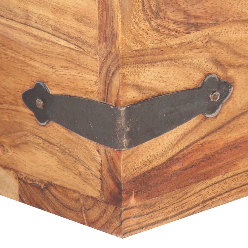 289639 vidaXL Chest 40x40x40 cm Solid Acacia Wood