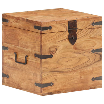 Chest | Natural wood | Solid Acacia wood | Small | Chest | Square