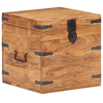 Chest | Natural wood | Solid Acacia wood | Small | Chest | Square