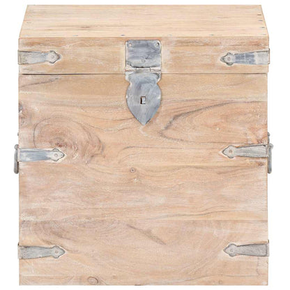 289640 vidaXL Chest 40x40x40 cm Solid Acacia Wood