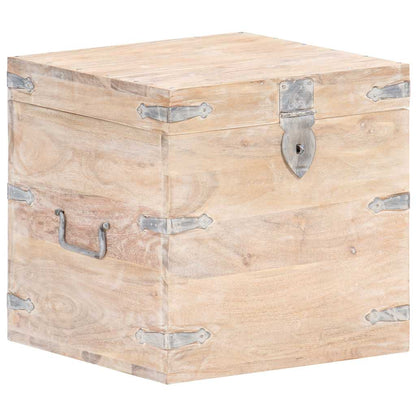 Chest 40x40x40 cm Solid Acacia Wood
