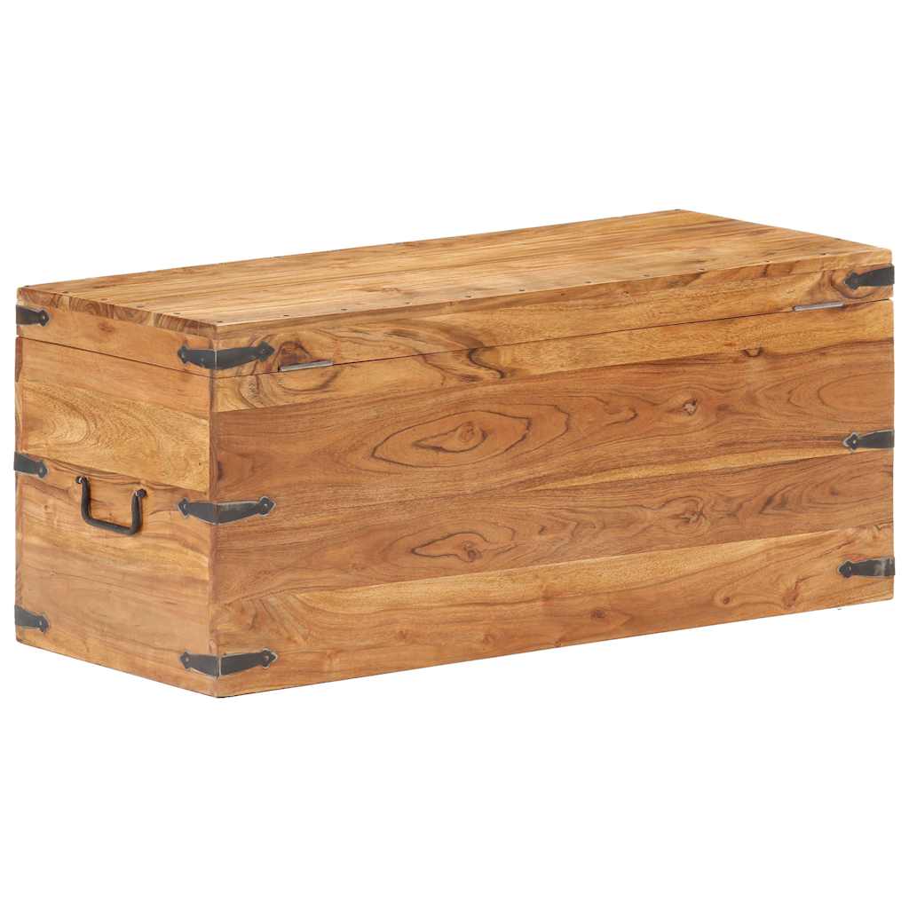289641 vidaXL Chest 90x40x40 cm Solid Acacia Wood
