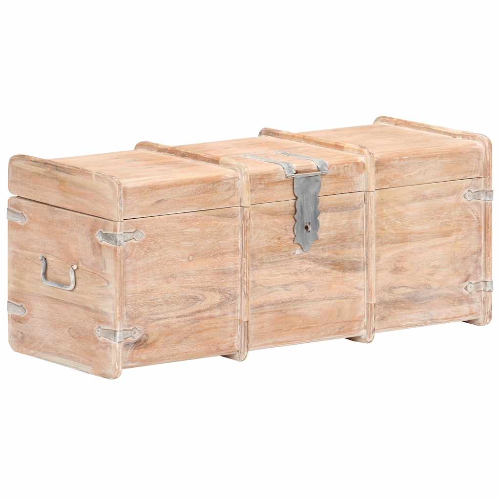 289644 vidaXL Storage Chest 90x40x40 cm Solid Acacia Wood