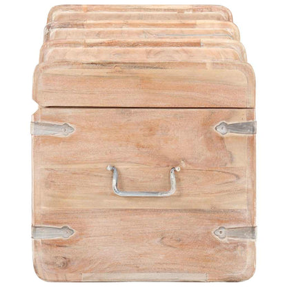 289644 vidaXL Storage Chest 90x40x40 cm Solid Acacia Wood