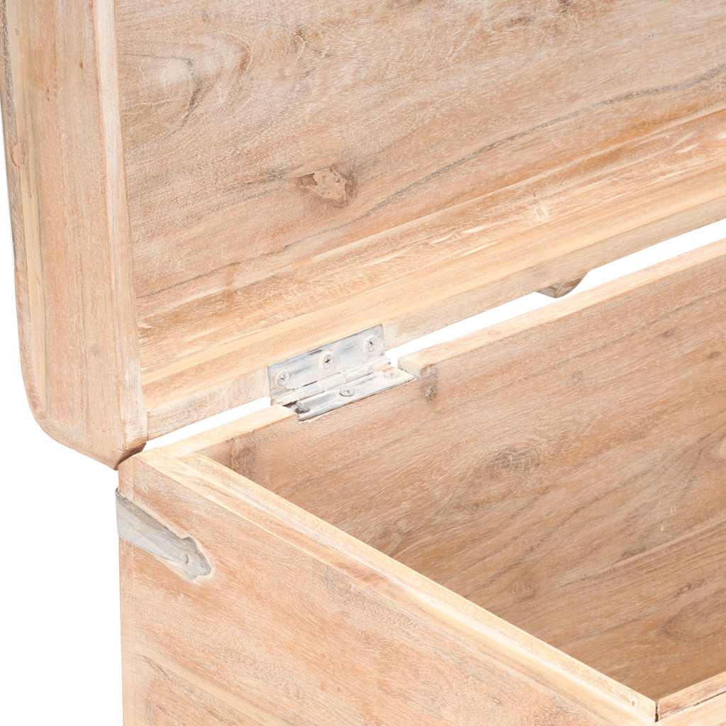 289644 vidaXL Storage Chest 90x40x40 cm Solid Acacia Wood