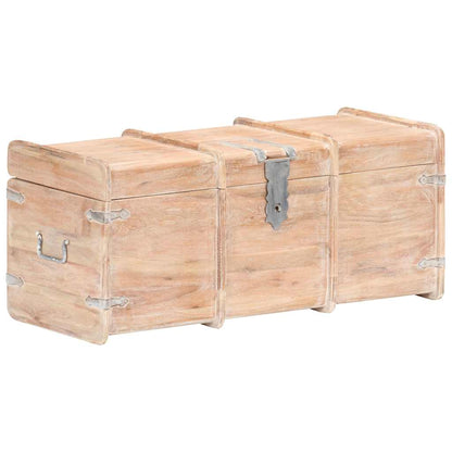 289644 vidaXL Storage Chest 90x40x40 cm Solid Acacia Wood