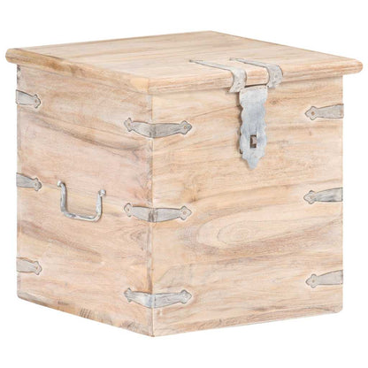 Chest 40x40x40 cm Solid Acacia Wood