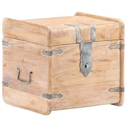 Chest 40x40x40 cm Solid Acacia Wood