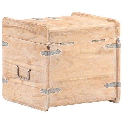 289648 vidaXL Chest 40x40x40 cm Solid Acacia Wood