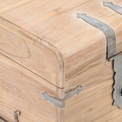 Chest 40x40x40 cm Solid Acacia Wood