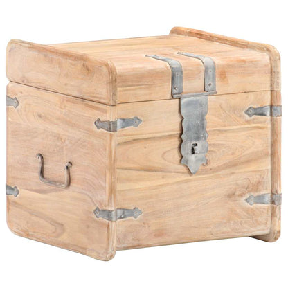 289648 vidaXL Chest 40x40x40 cm Solid Acacia Wood