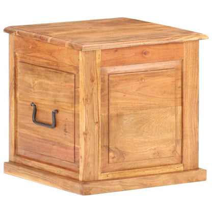 289649 vidaXL Chest 40x40x40 cm Solid Acacia Wood