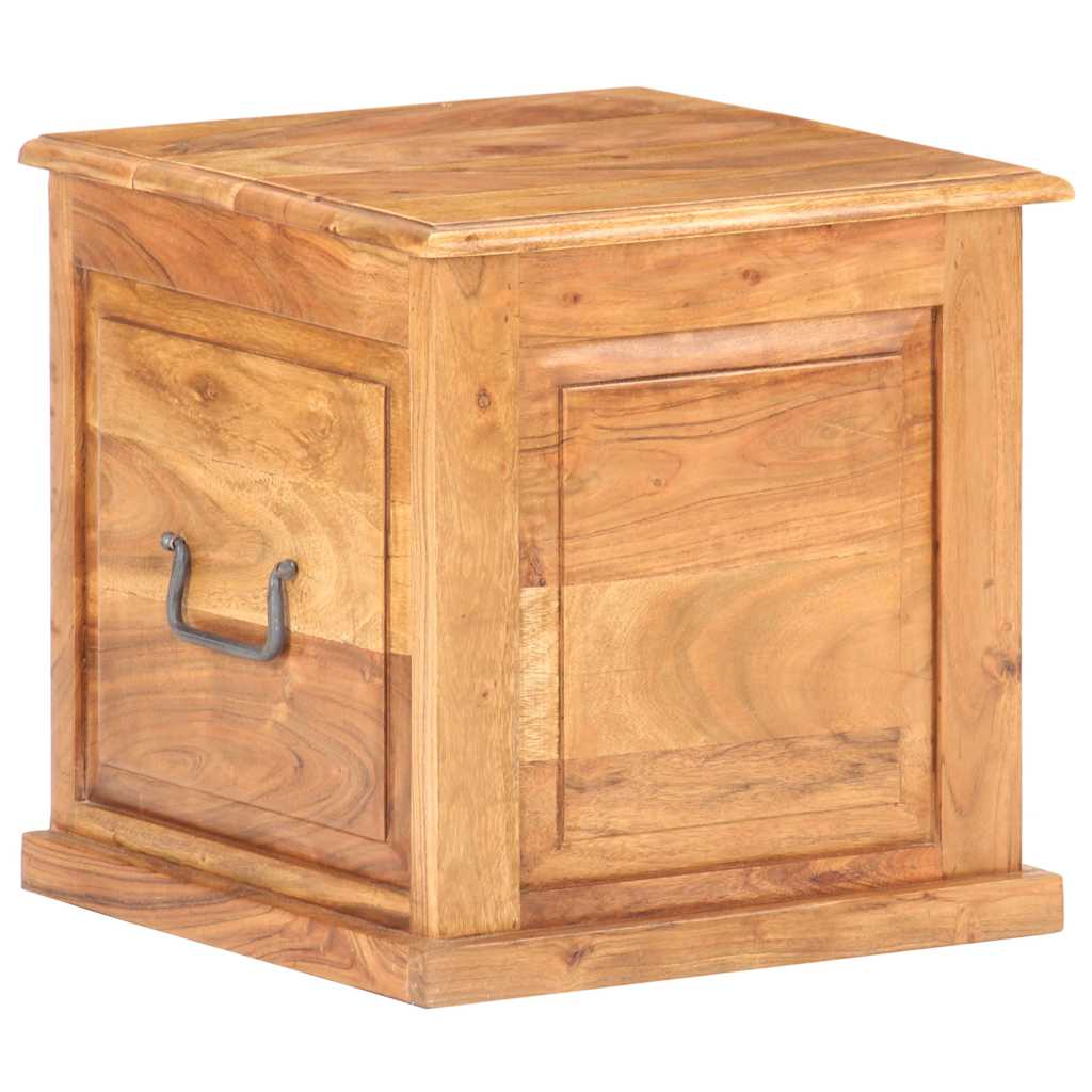 289649 vidaXL Chest 40x40x40 cm Solid Acacia Wood