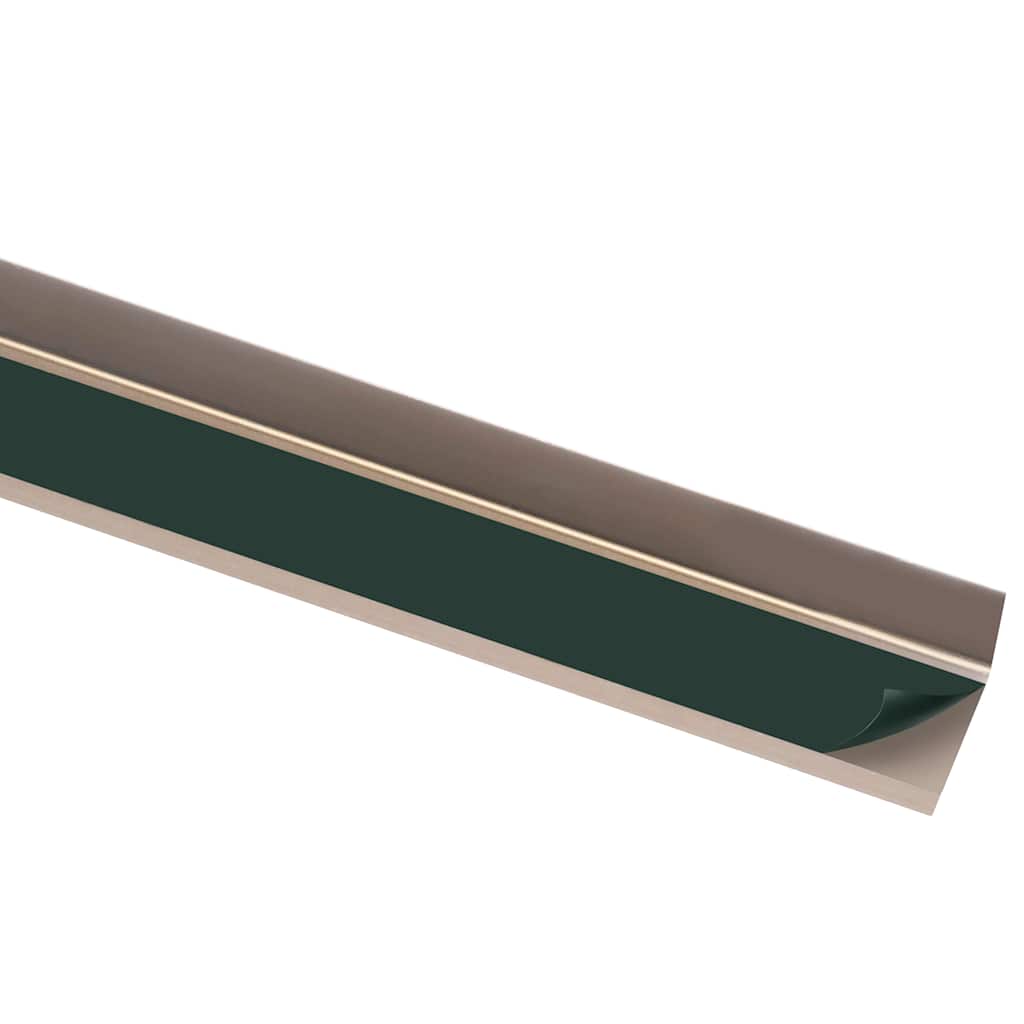 Stair Nosings in L-shape 15 pcs Aluminium 90 cm Brown