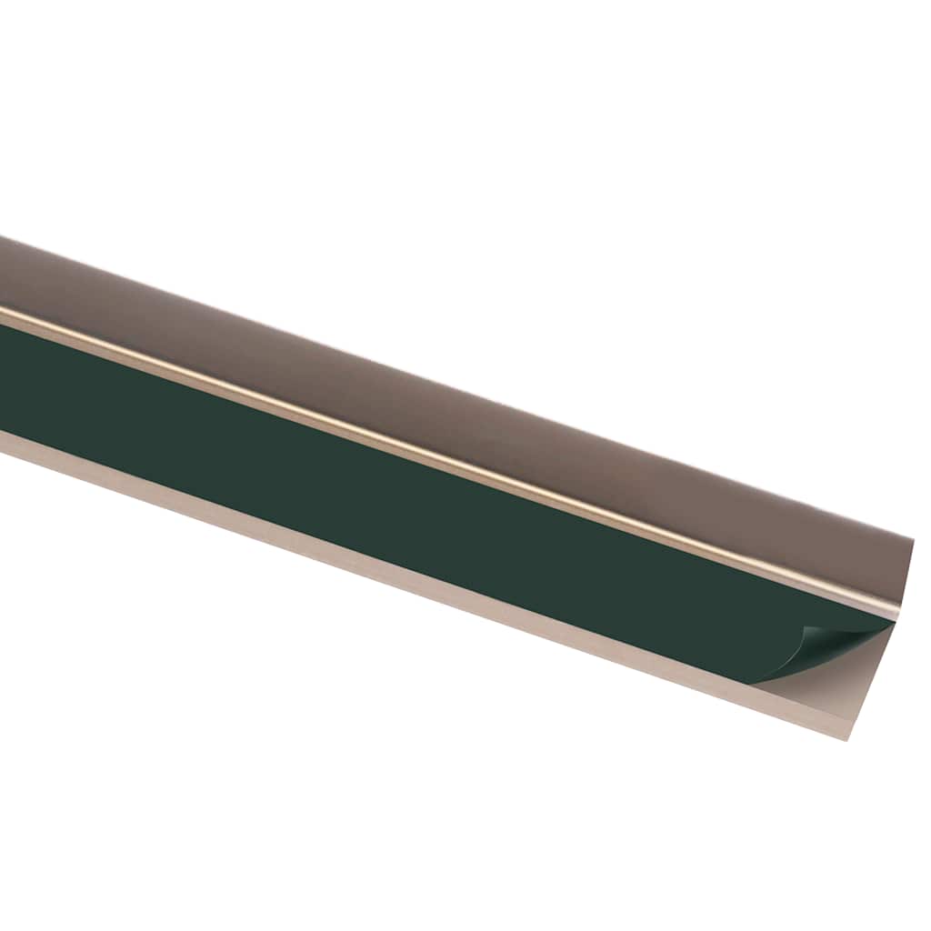 Stair Nosings in L-shape 15 pcs Aluminium 100 cm Brown