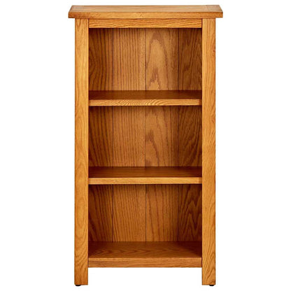 289186 vidaXL Bookcase 45x22,5x82 cm Solid Oak Wood