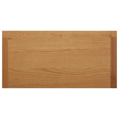 Cupboard 70x35x75 cm Solid Oak Wood