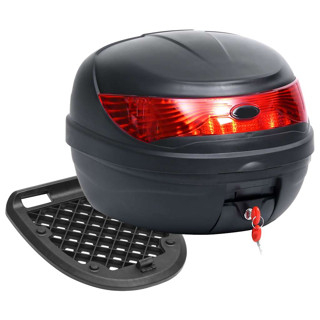 150669 vidaXL Motorbike Top Case 35 L for Single Helmet