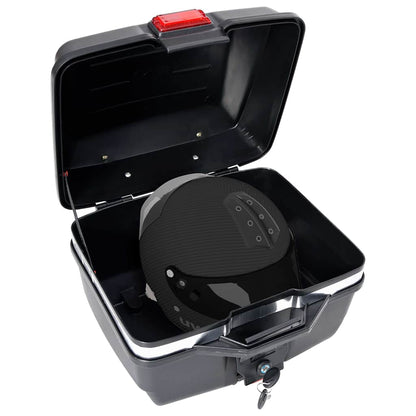 150673 vidaXL Motorbike Top Case 24 L for Single Helmet