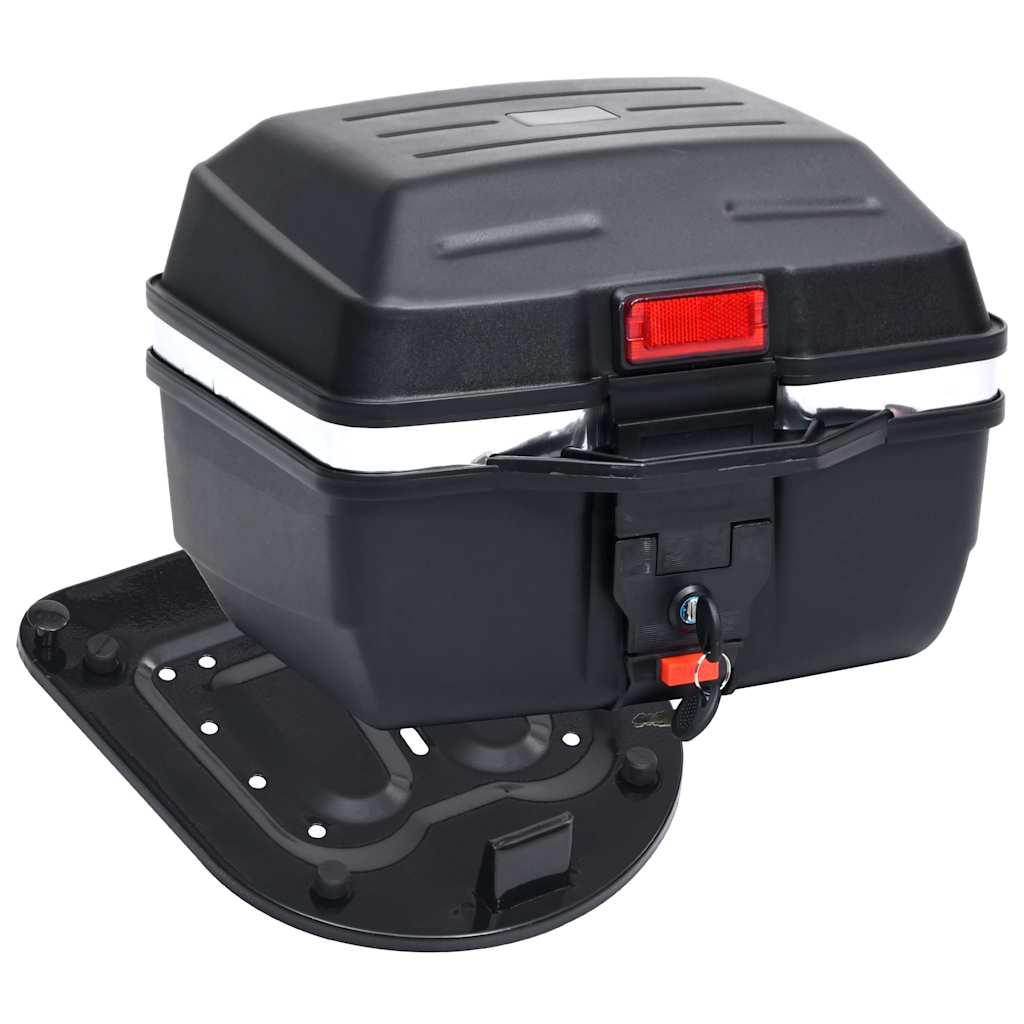 150673 vidaXL Motorbike Top Case 24 L for Single Helmet
