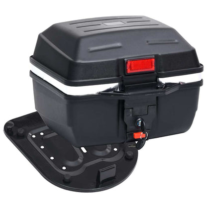 150673 vidaXL Motorbike Top Case 24 L for Single Helmet