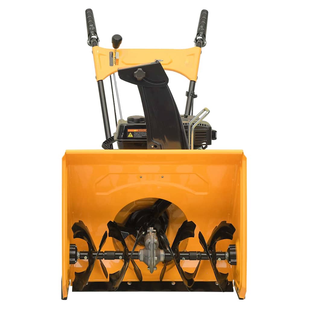 146889 vidaXL Snow Thrower 6,5 HP Yellow and Black