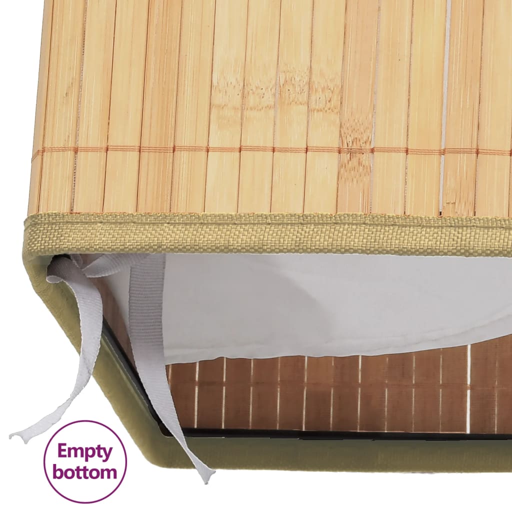 Bamboo Laundry Basket 100 L