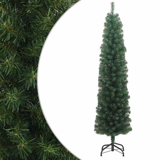 Artificial Christmas Tree | Green | PVC | Slim