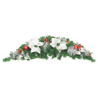Christmas Arch | Green, silver, red | PVC | 90 cm | Decorative Inlays