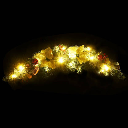 Christmas Arch | Green, silver, red | PVC | 90 cm | Decorative Inlays