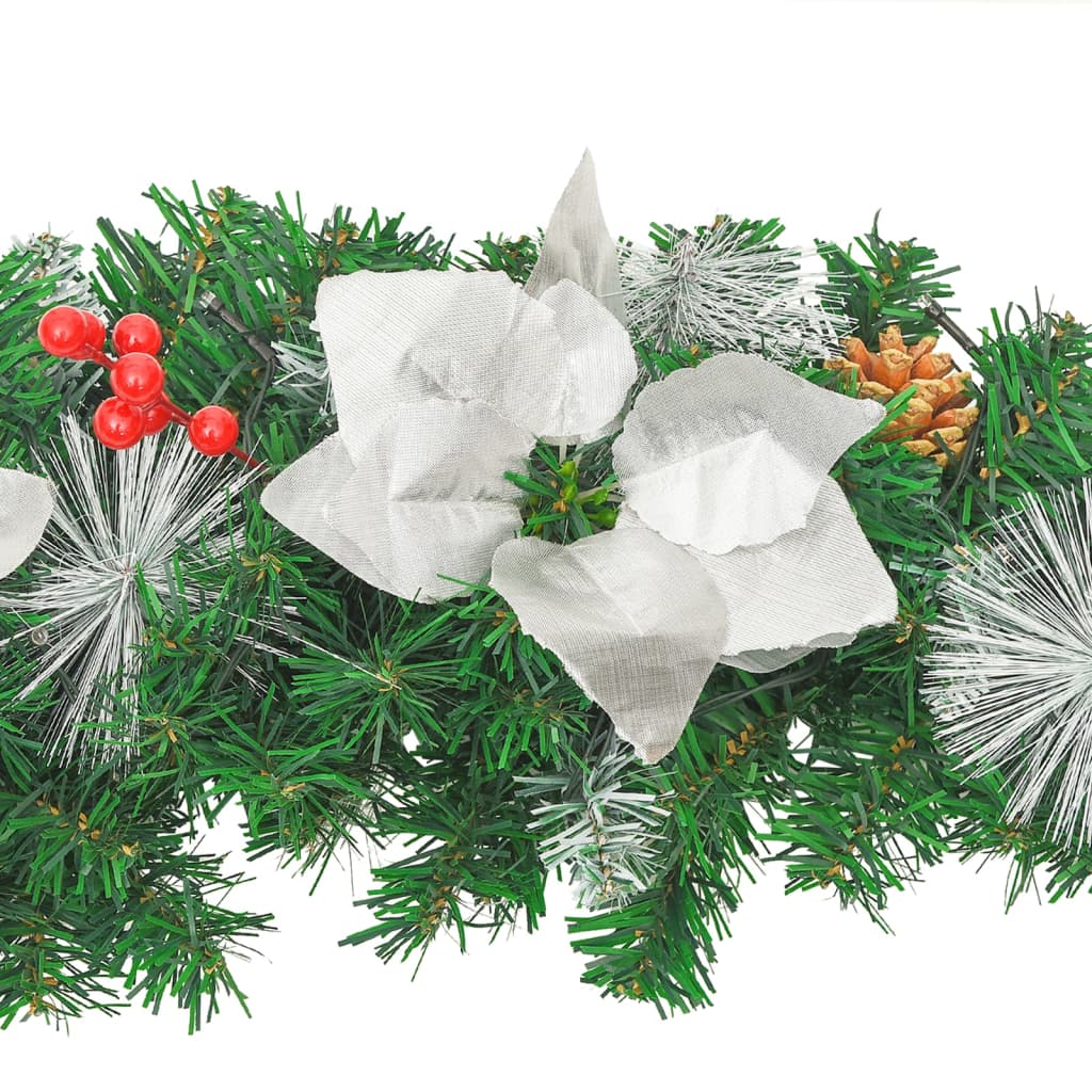 Christmas Arch | Green, silver, red | PVC | 90 cm | Decorative Inlays