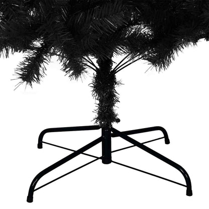 Artificial Christmas Tree | Black | PVC, Steel | Large | Durable