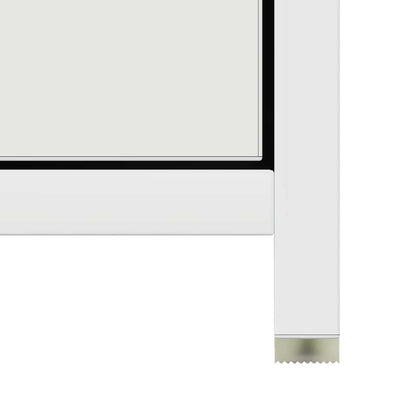 802597 vidaXL Bathroom Cabinet White 30x30x183,5 cm Engineered Wood