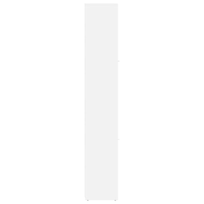 Bathroom Cabinet White 30x30x183.5 cm Engineered Wood
