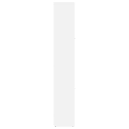 Bathroom Cabinet White 30x30x183.5 cm Engineered Wood