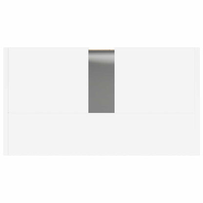 Bathroom Cabinet White 60x33x61 cm Engineered Wood