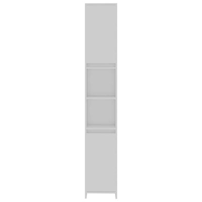 802669 vidaXL Bathroom Cabinet White 30x30x183,5 cm Engineered Wood