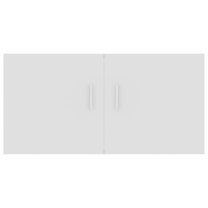 Wall Mounted Cabinet White 80x39x40 cm Engineered Wood