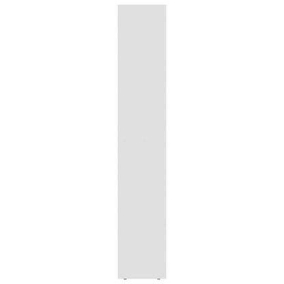 802867 vidaXL Book Cabinet White 36x30x171 cm Engineered Wood